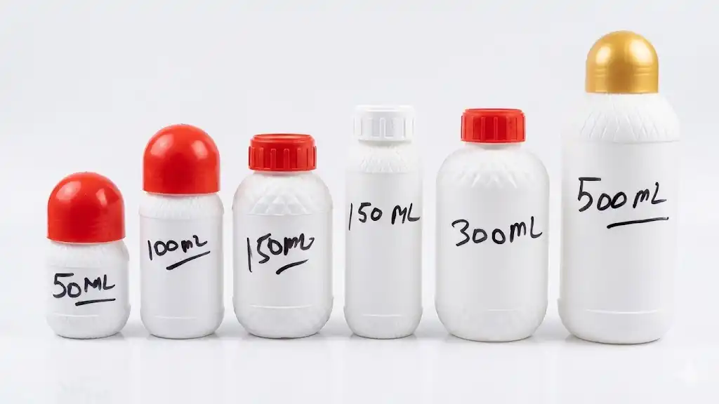 Burfee Cut HDPE Bottle